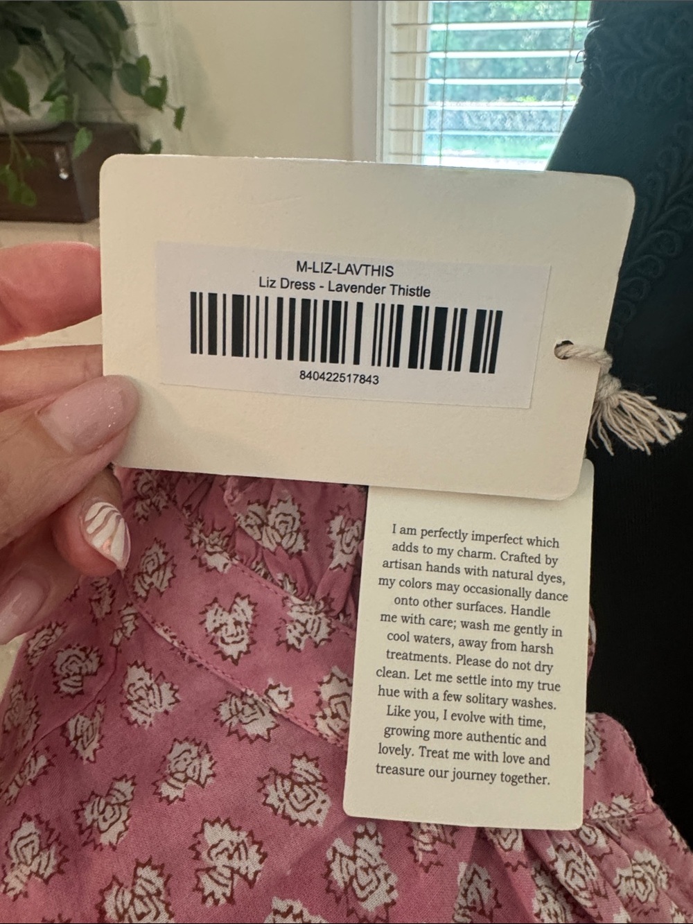 NWT MAREA by Liz Joy Pink Floral Tie-Waist Cap Sleeve Mini Dress - Picture 9 of 11